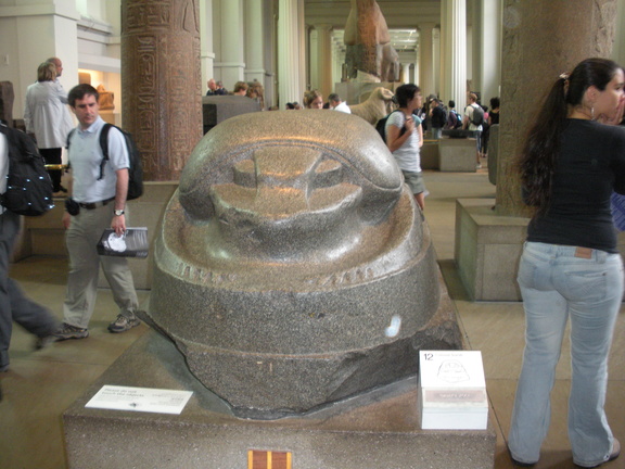 another view of the Giant Scarab Beetle